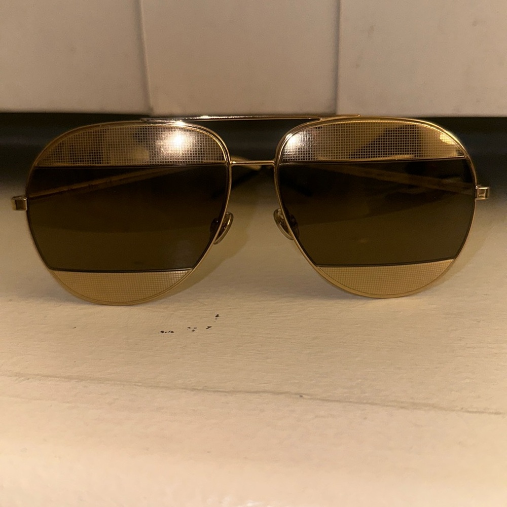 Women’s Dior Split sunglasses. Used. No scratches. No box.